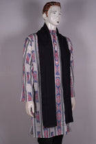 White Sambalpuri Cotton kurta — view 3 of 5
