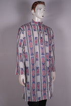 White Sambalpuri Cotton kurta — view 4 of 5