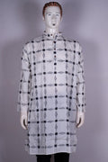 White Sambalpuri Cotton Kurta 42/L G03-08-06339