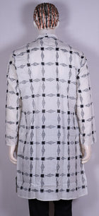 White Sambalpuri Cotton kurta — view 5 of 5