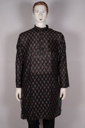 Black Sambalpuri Cotton Kurta 42/L G03-12-06343