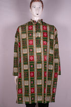 Green Sambalpuri Cotton kurta — view 1 of 5