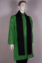 Green Sambalpuri Cotton kurta — view 3 of 5