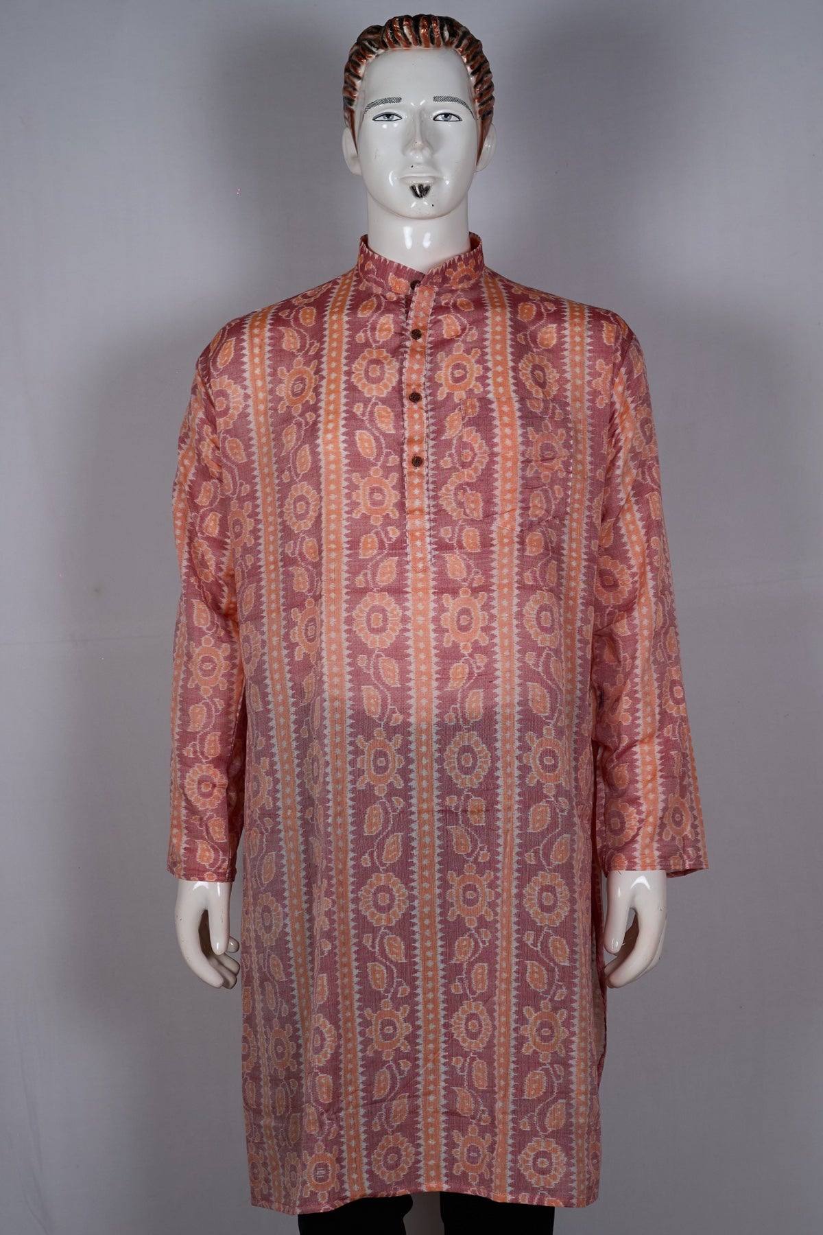 Multi-Color Sambalpuri Cotton kurta — view 1 of 5