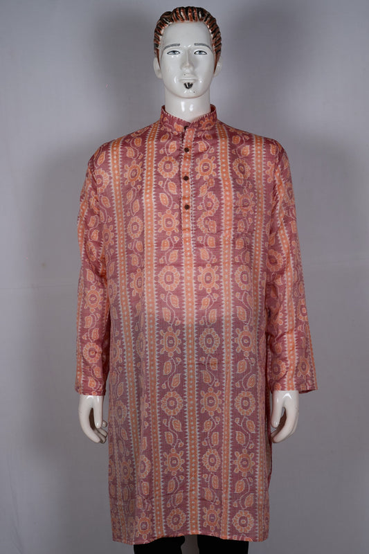 Multi-Color Sambalpuri Cotton kurta — view 1 of 5
