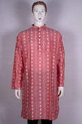 Multi-Color Sambalpuri Cotton Kurta 42/L G03-18-06349