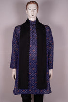 Blue Sambalpuri Cotton kurta — view 2 of 5