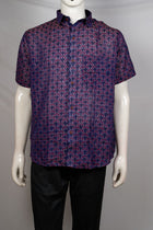 Blue Sambalpuri Cotton shirt — view 1 of 3