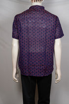 Blue Sambalpuri Cotton shirt — view 3 of 3