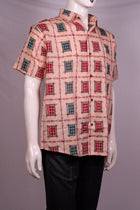 Cream Sambalpuri Cotton shirt — view 3 of 3