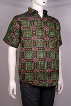 Green Sambalpuri Cotton shirt — view 2 of 3
