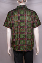 Green Sambalpuri Cotton shirt — view 3 of 3