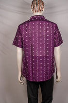 Purple Sambalpuri Cotton shirt — view 3 of 3