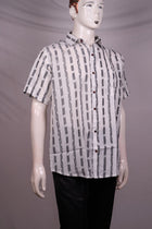 White Sambalpuri Cotton shirt — view 2 of 3