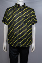 Black Sambalpuri Cotton shirt — view 1 of 3