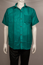 Green Sambalpuri Cotton shirt — view 2 of 3