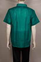 Green Sambalpuri Cotton shirt — view 3 of 3