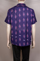 Blue Sambalpuri Cotton shirt — view 3 of 3