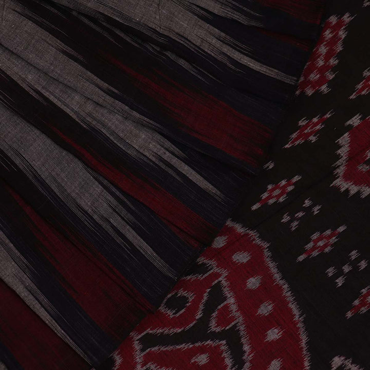 Handloom Sambalpuri Cotton Ikkat Saree