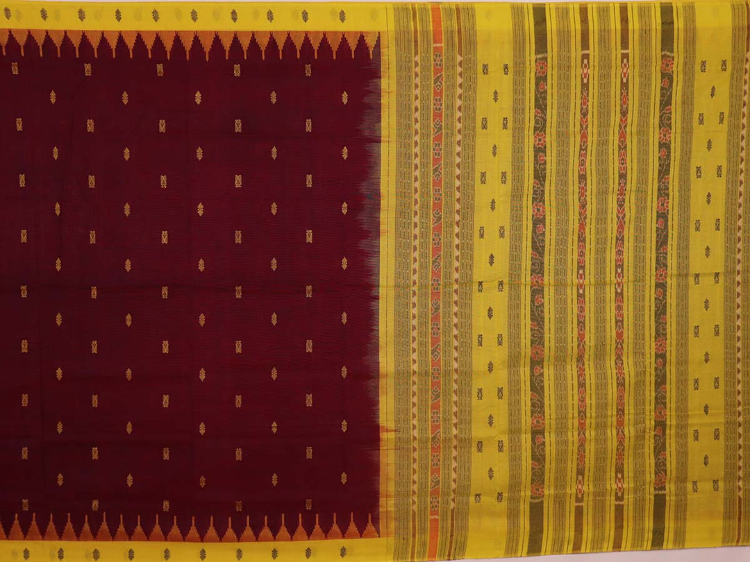 Handloom Sambalpuri Cotton Ikkat Saree