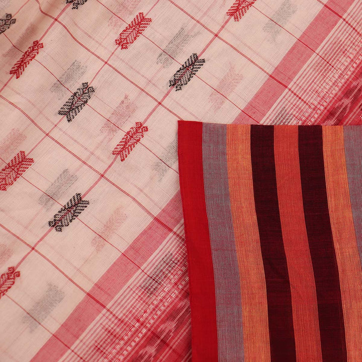 Handloom Sambalpuri Cotton Ikkat Saree