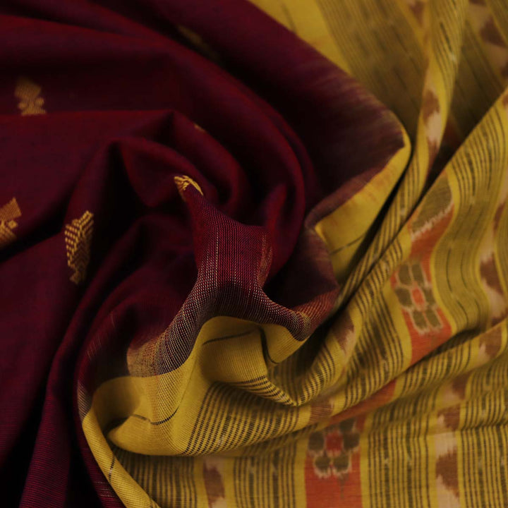 Handloom Sambalpuri Cotton Ikkat Saree