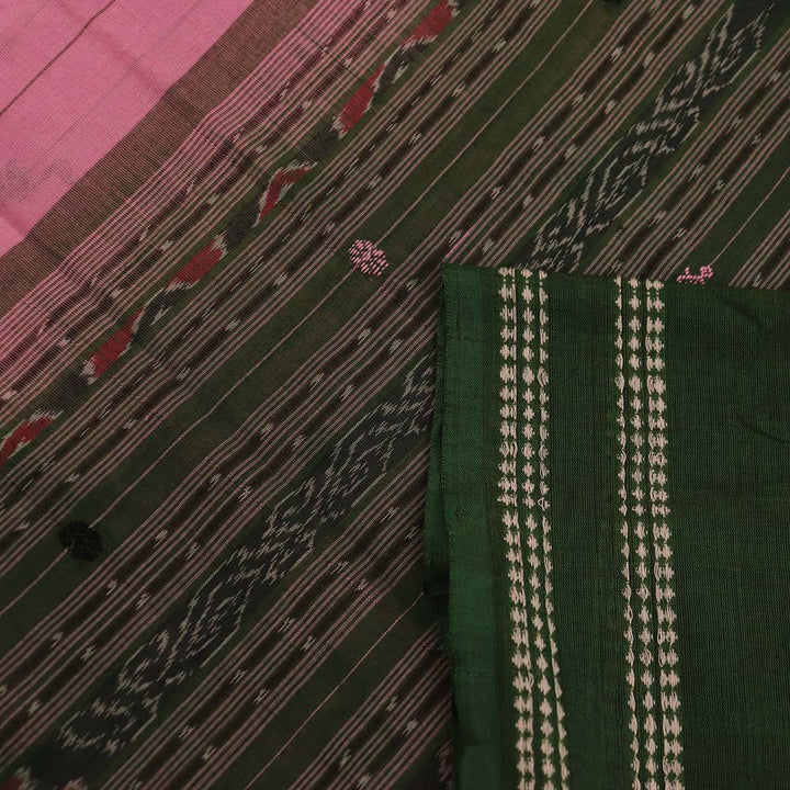 Handloom Sambalpuri Cotton Ikkat Saree