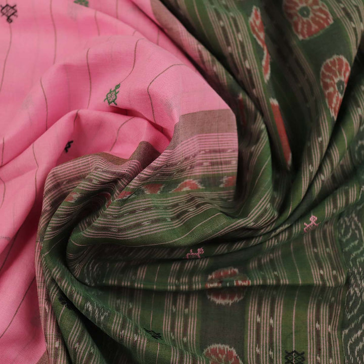 Handloom Sambalpuri Cotton Ikkat Saree