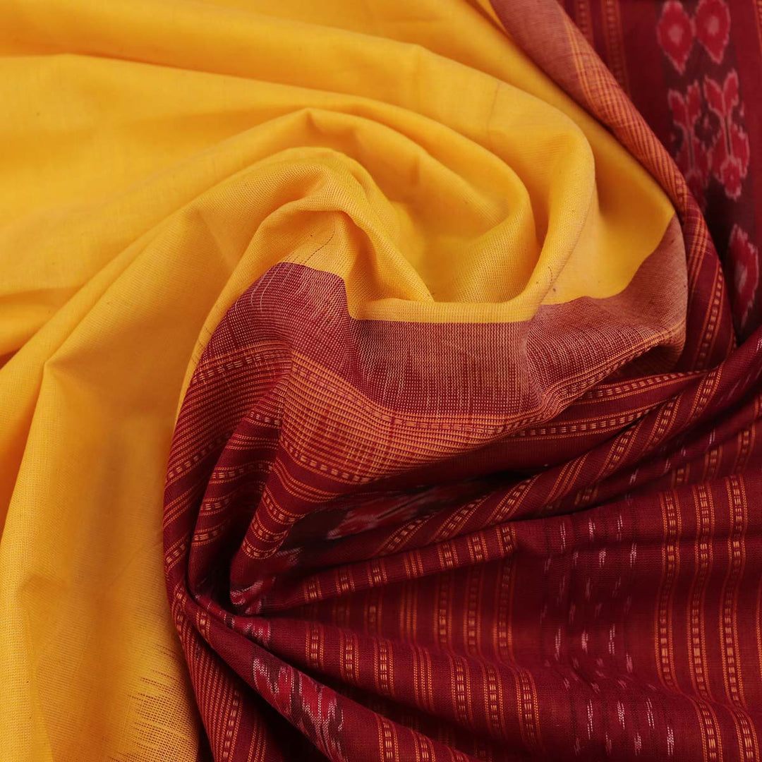 Handloom Sambalpuri Cotton Ikkat Saree