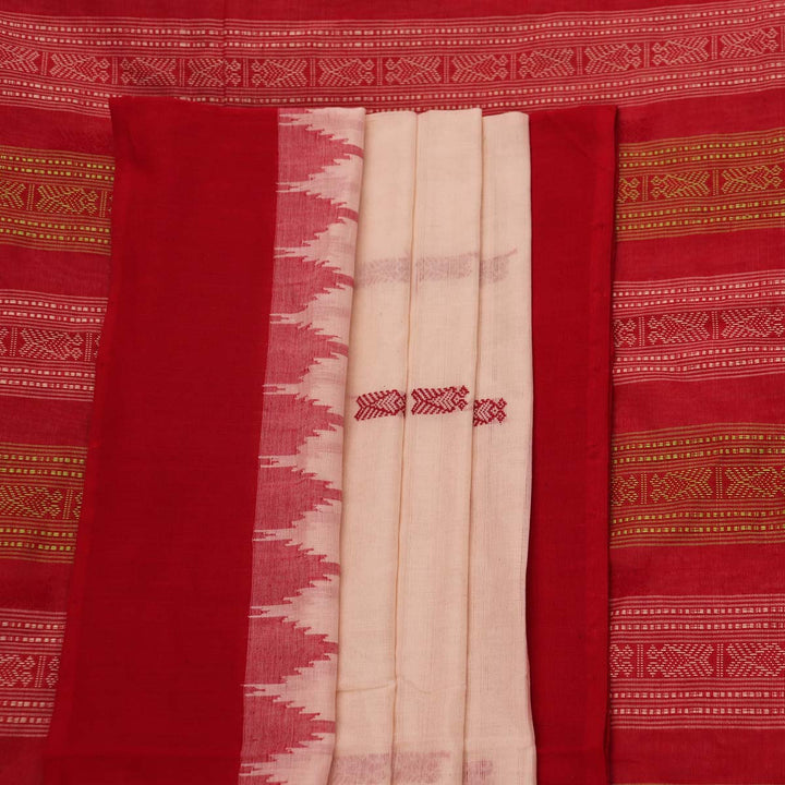 Handloom Sambalpuri Cotton Ikkat Saree