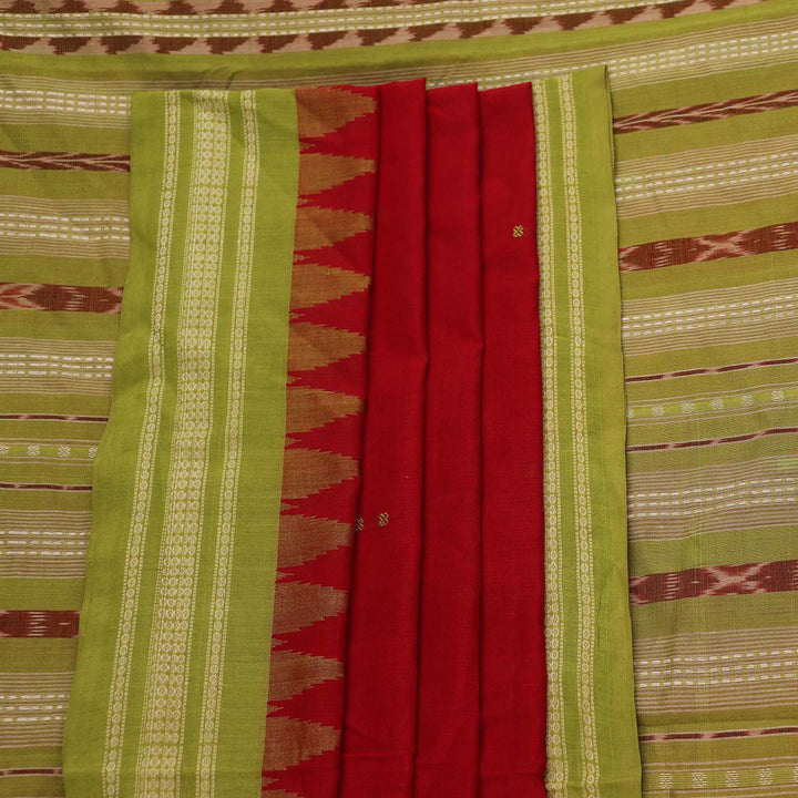 Handloom Sambalpuri Cotton Ikkat Saree