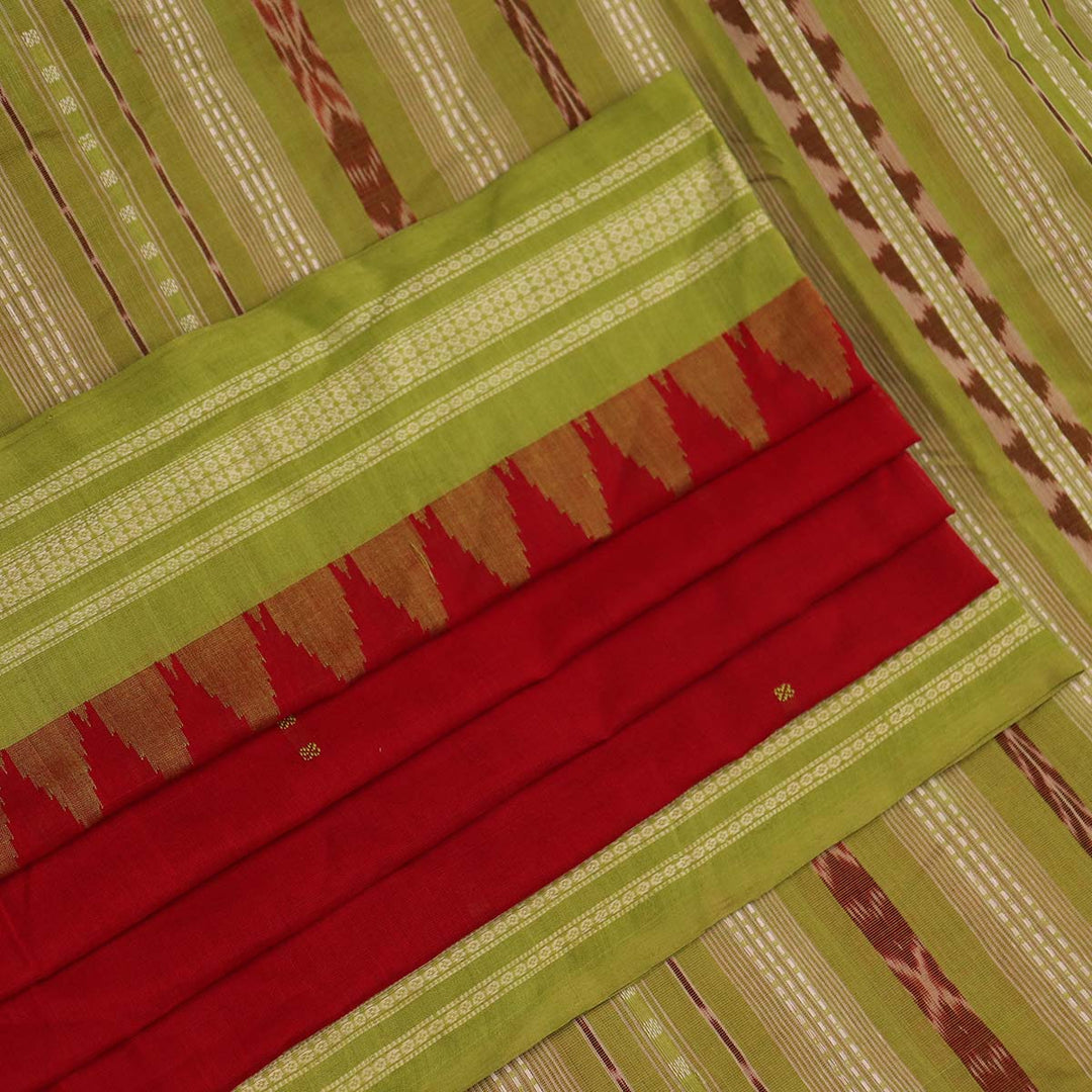 Handloom Sambalpuri Cotton Ikkat Saree