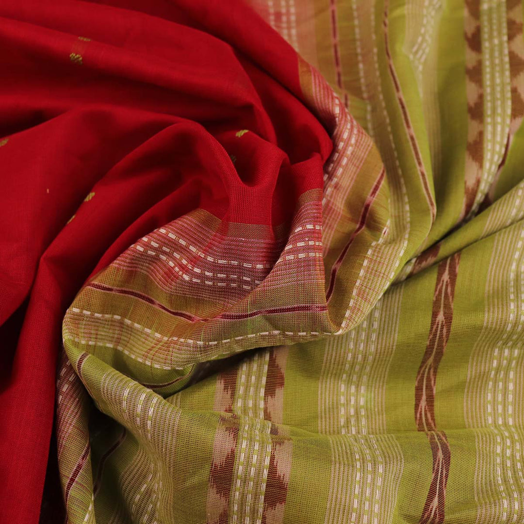 Handloom Sambalpuri Cotton Ikkat Saree