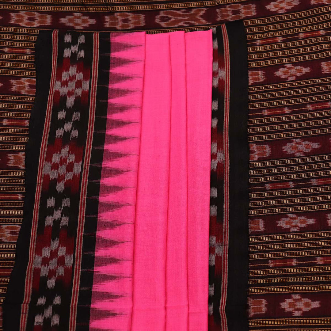 Handloom Sambalpuri Cotton Ikkat Saree