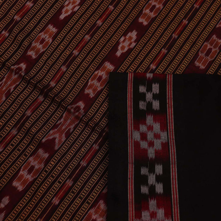 Handloom Sambalpuri Cotton Ikkat Saree