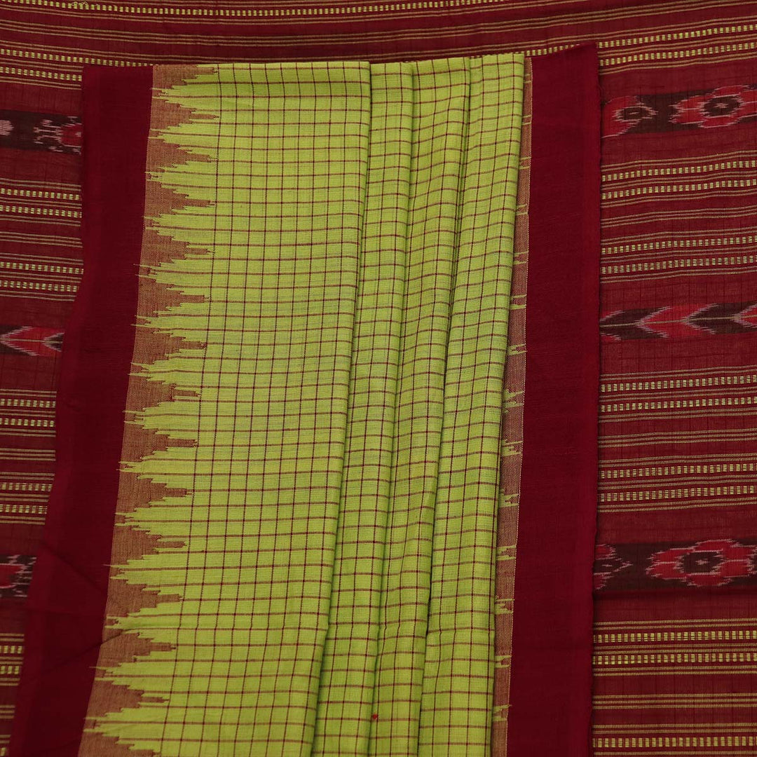 Handloom Sambalpuri Cotton Ikkat Saree