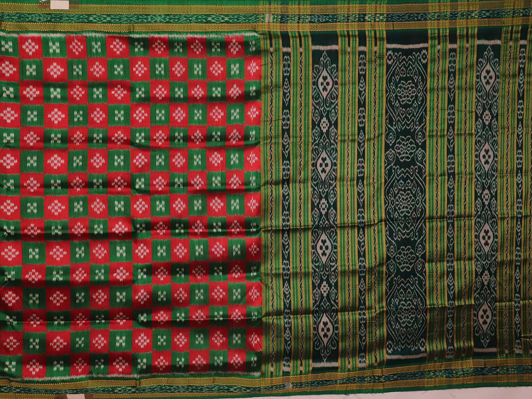 Handloom Khandua Silk Ikat Saree