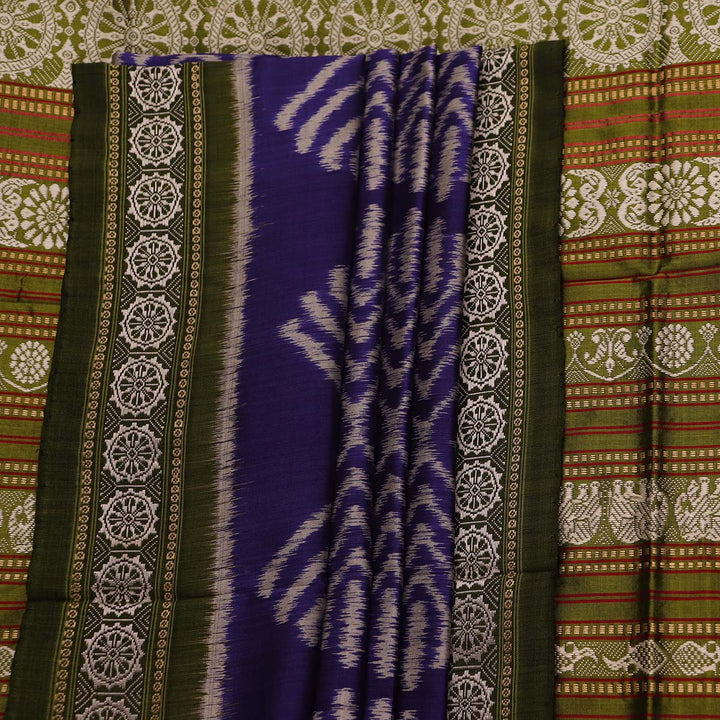 Handloom Khandua Silk Ikat Saree