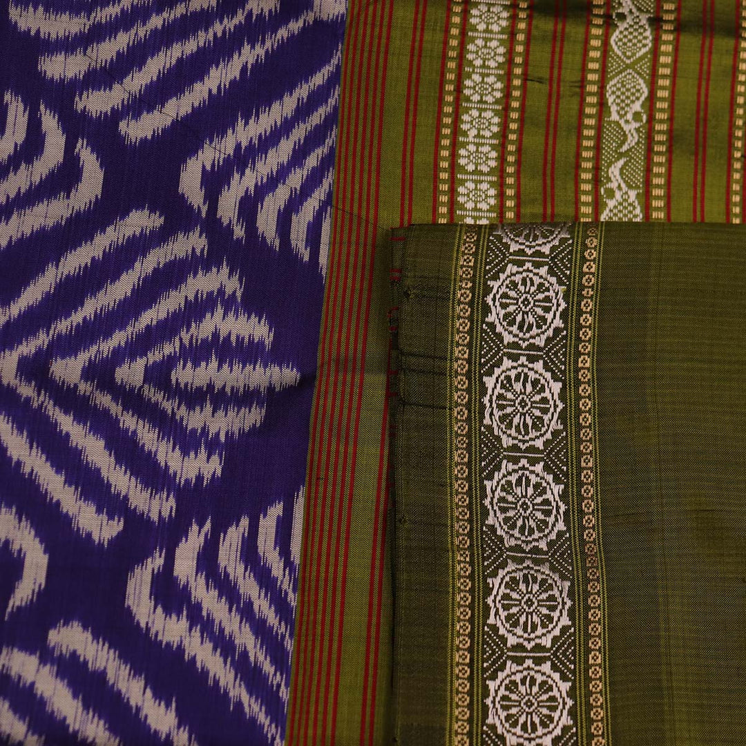 Handloom Khandua Silk Ikat Saree