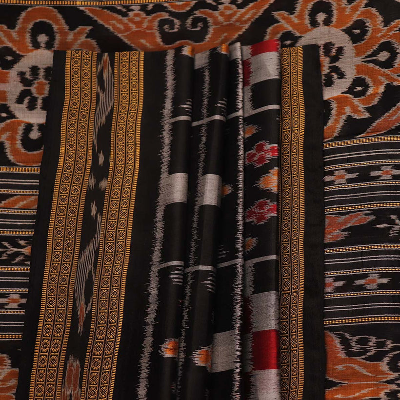 Khandua weave detail