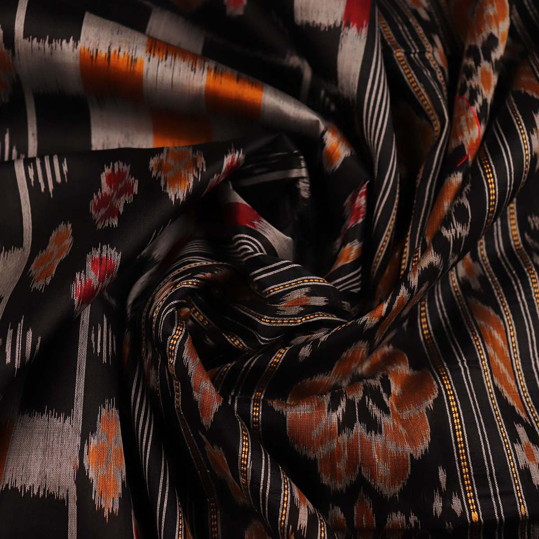 Handloom Khandua Silk Ikat Saree