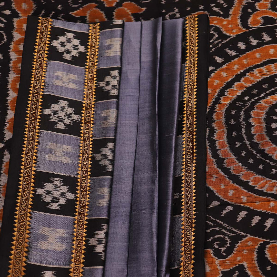 Handloom Khandua Silk Ikat Saree