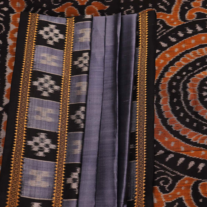 Handloom Khandua Silk Ikat Saree