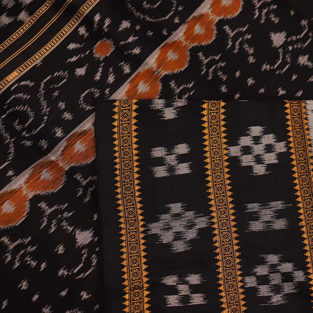 Handloom Khandua Silk Ikat Saree