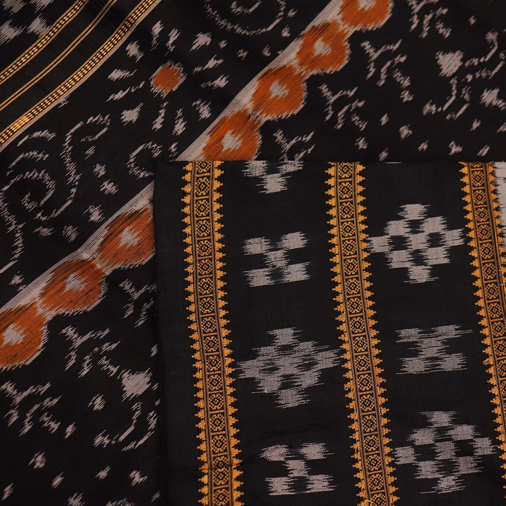 Handloom Khandua Silk Ikat Saree