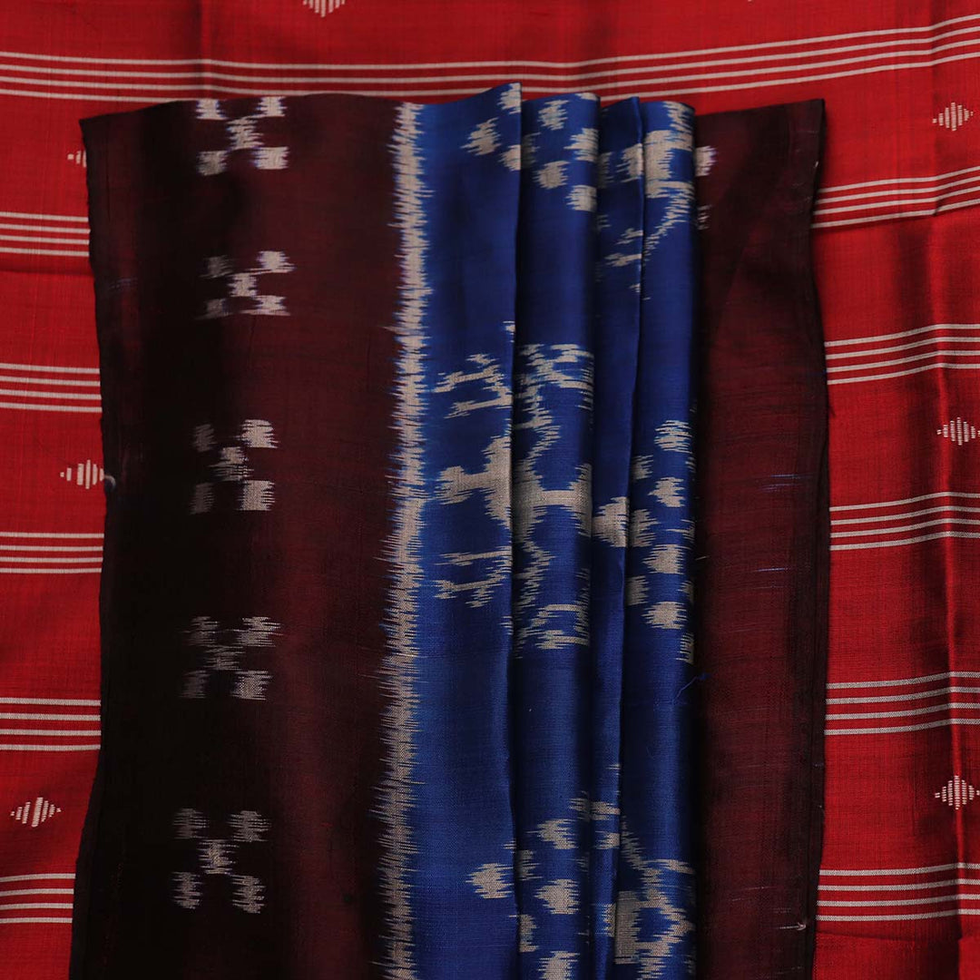 Handloom Khandua Silk Ikat Saree