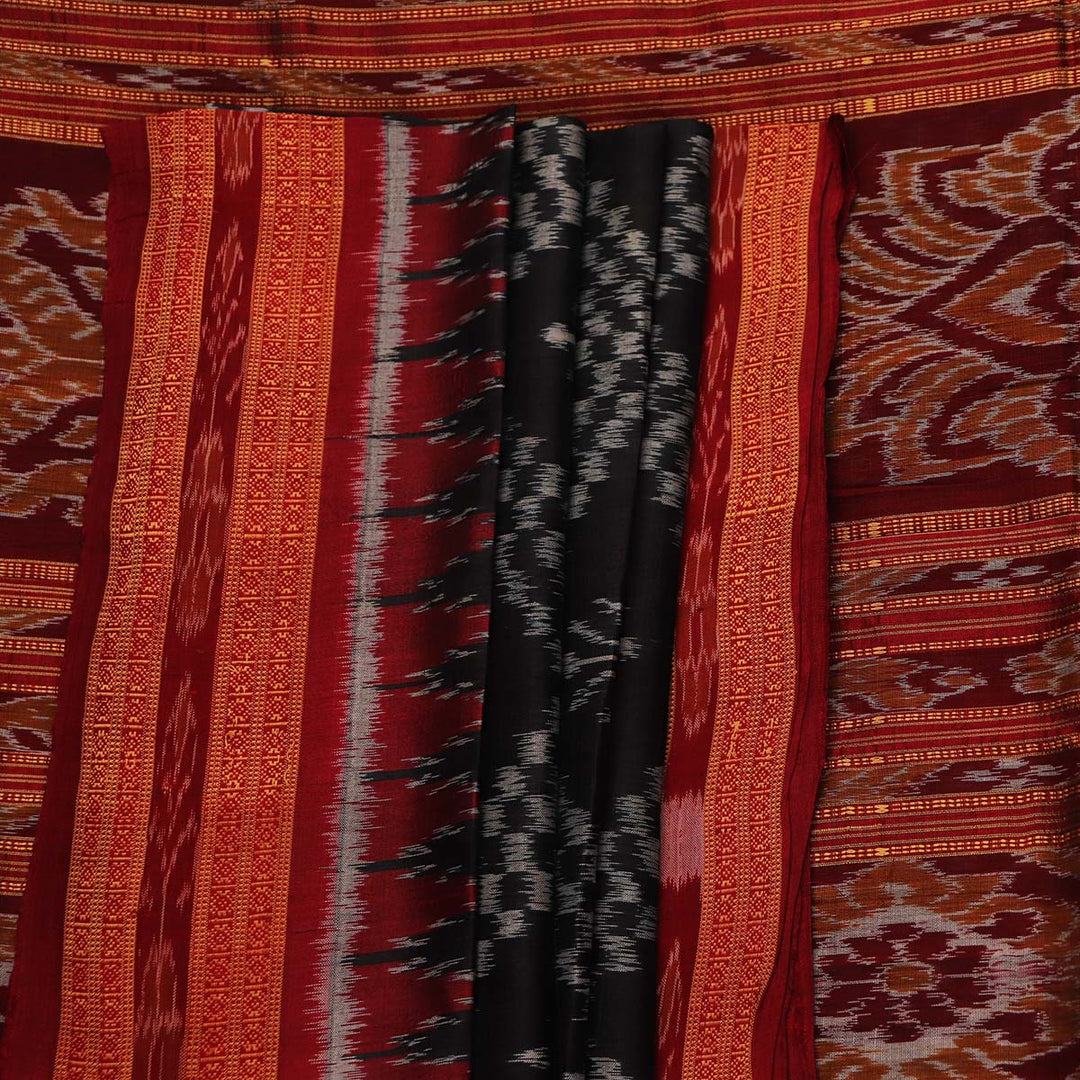 Handloom Khandua Silk Ikat Saree