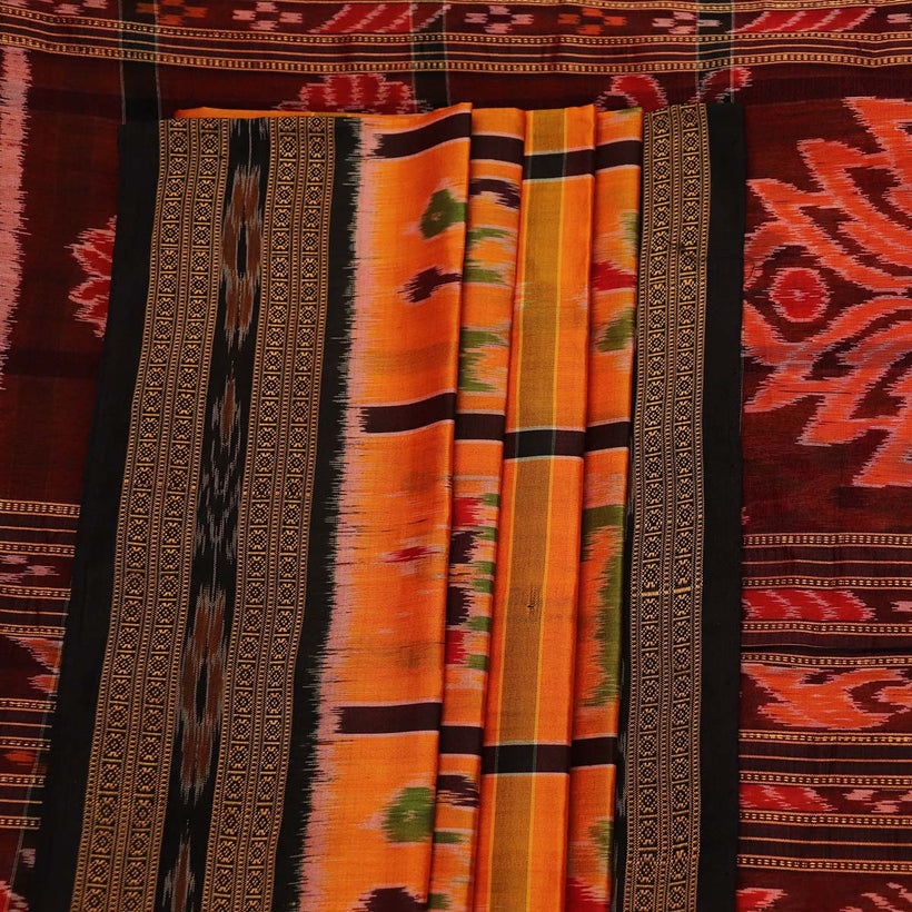 Khandua weave detail