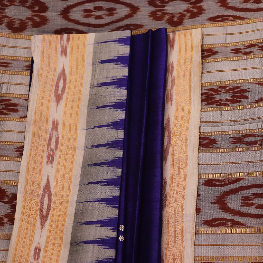 Handloom Khandua Silk Ikat Saree