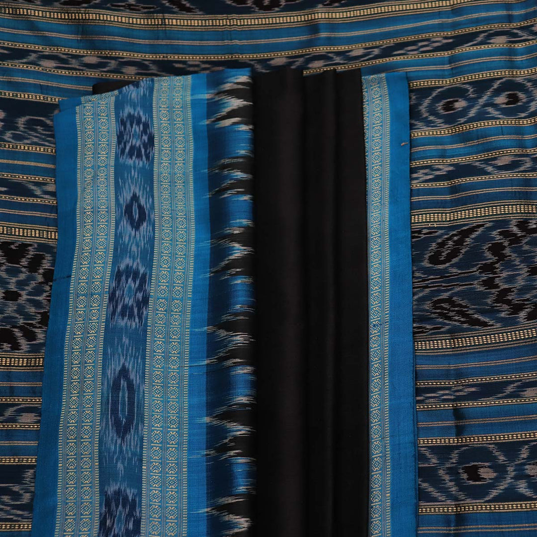 Handloom Khandua Silk Ikat Saree